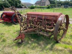 Massey Ferguson Sunshine 500 trailed drill. No VAT