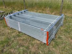 Single Ritchie 8ft hurdle with single pin. To be sold with the option