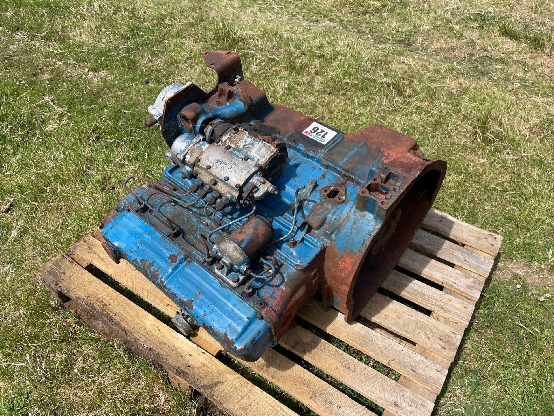 Fordson Major engine block, spares or repairs - Image 3 of 3