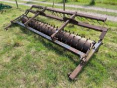 3.5m tooth packer with following harrows