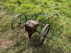 * Vintage pedestrian seed drill. NO VAT