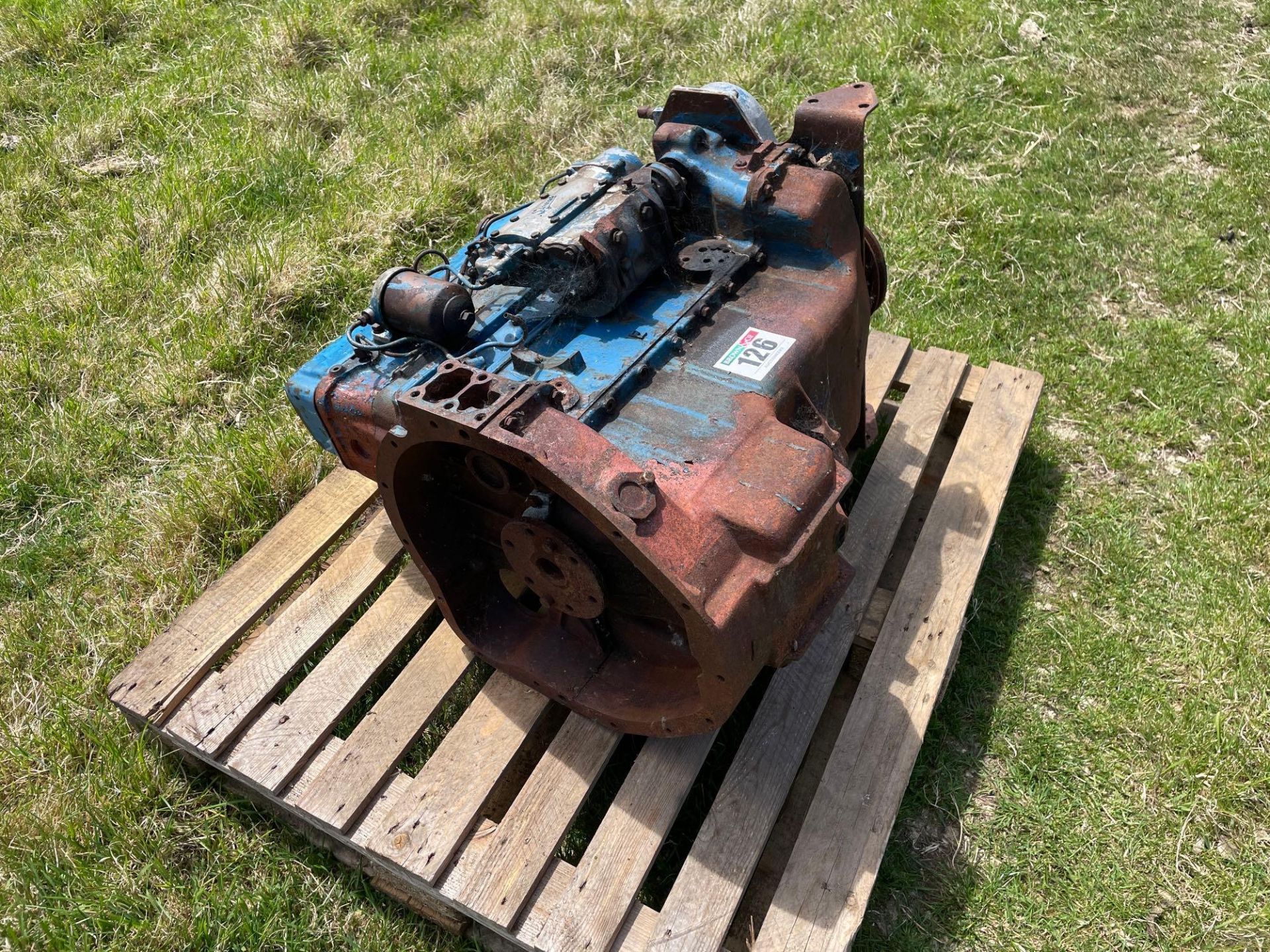 Fordson Major engine block, spares or repairs - Image 2 of 3