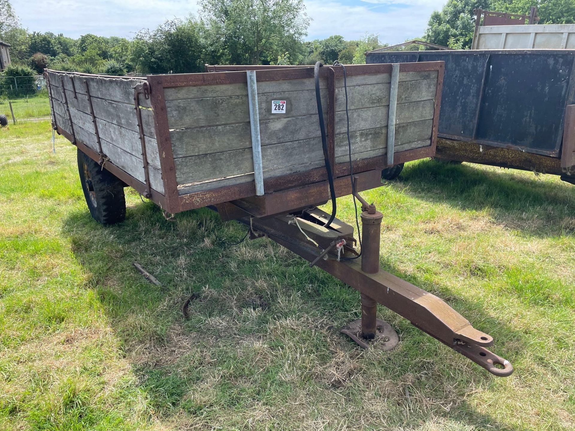 3t hydraulic tipping trailer