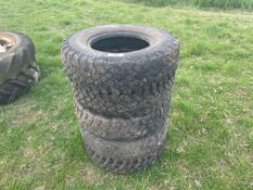 * 5No BF Goodrich mud terrain 235/85R16 tyres to fit Land Rover. NO VAT