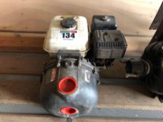 Honda GX120 water pump with 2" outlet, spares or repairs