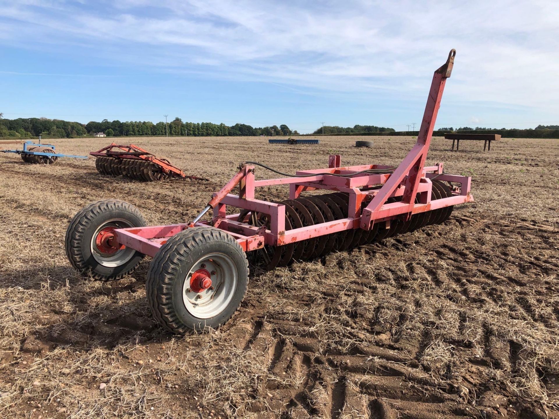 Farmforce 11ft trailed furrow press with end tow kit. Serial No: F3889 - Image 3 of 6