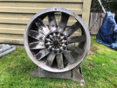 Henry Woods ventilation fan, PTO driven. Serial No: 327842/01X3