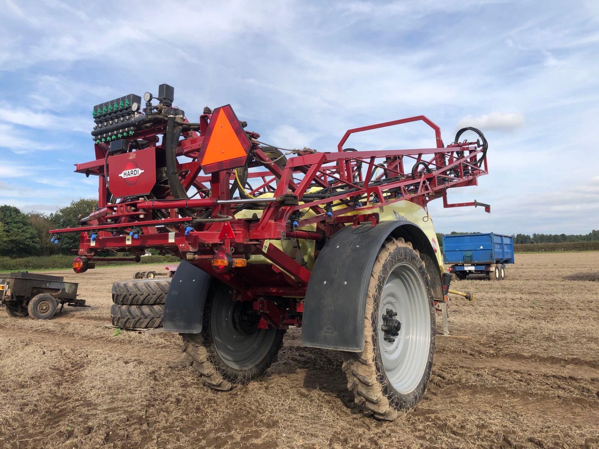 2016 Hardi Navigator 3000 Echo 3000l 20m trailed sprayer with triple nozzles on 300/95R46 wheels and - Image 20 of 23