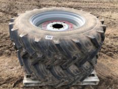 Taurus 18.4R38 wheels and tyres to fit Hardi trailed sprayer