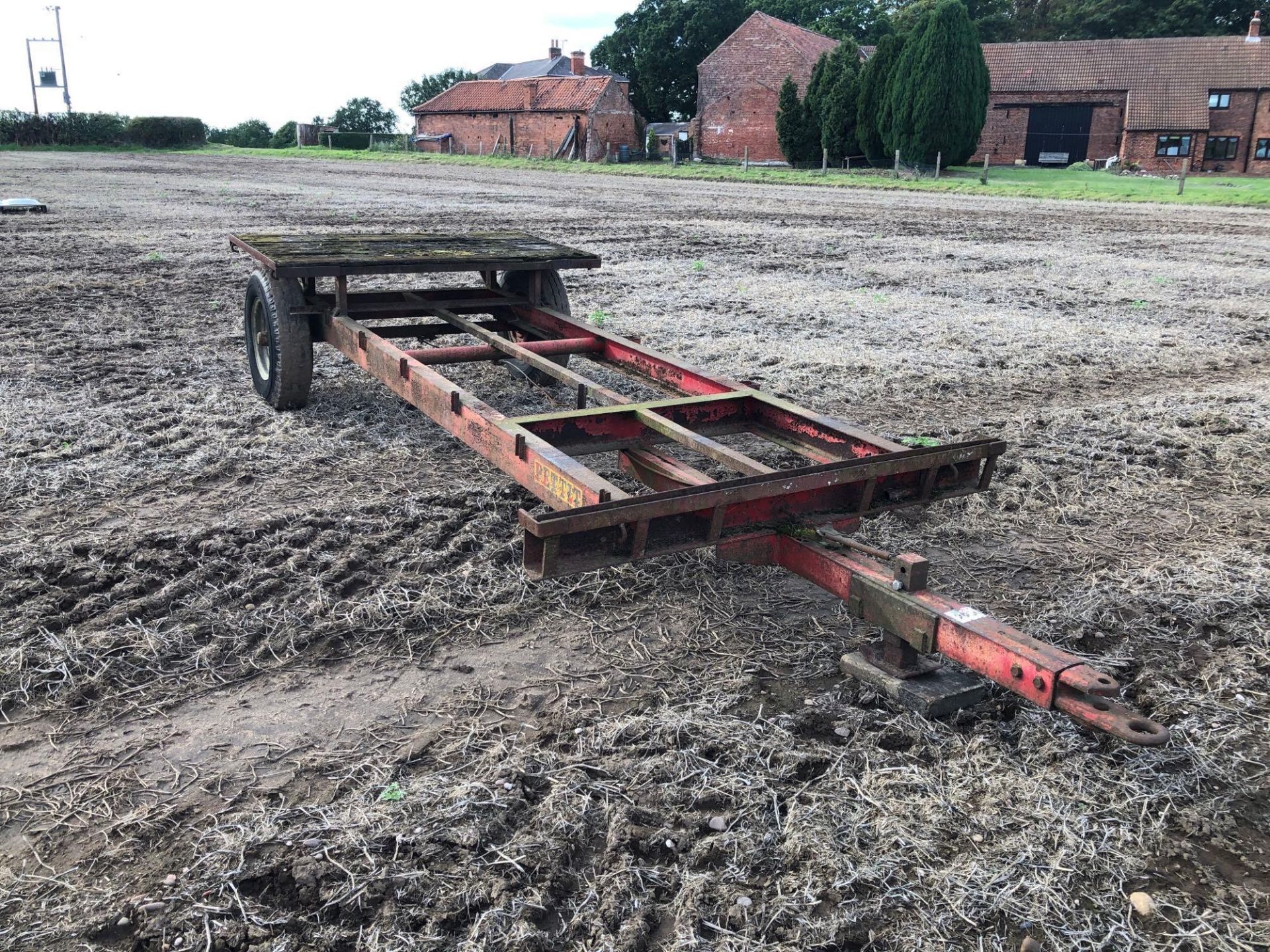 Pettit single axle trailer frame 6ft x 13ft