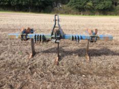 Ransomes C90 3 leg subsoiler, linkage mounted