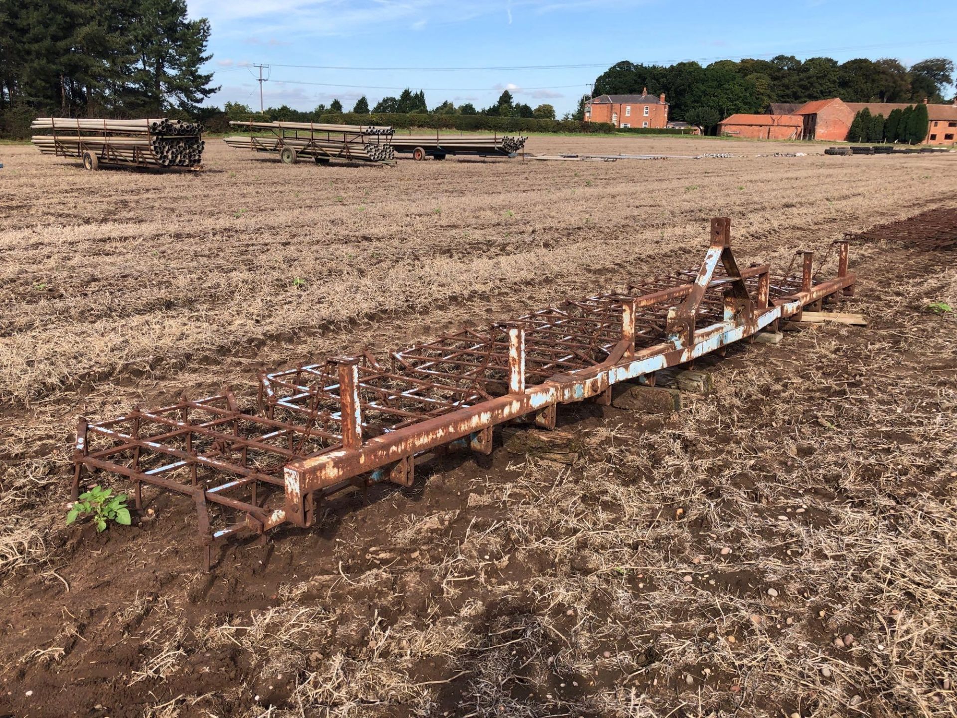 Parmiter 6m chisel harrow, manual folding - Image 2 of 3