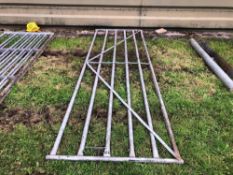 Galvanised 12ft gate