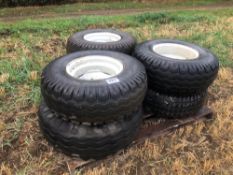 Quantity miscellaneous wheels and tyres