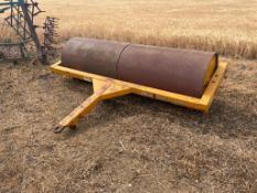 Twose SR108 8' water filled flat roll. Serial No: 30688003000