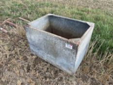 Vintage metal water tank