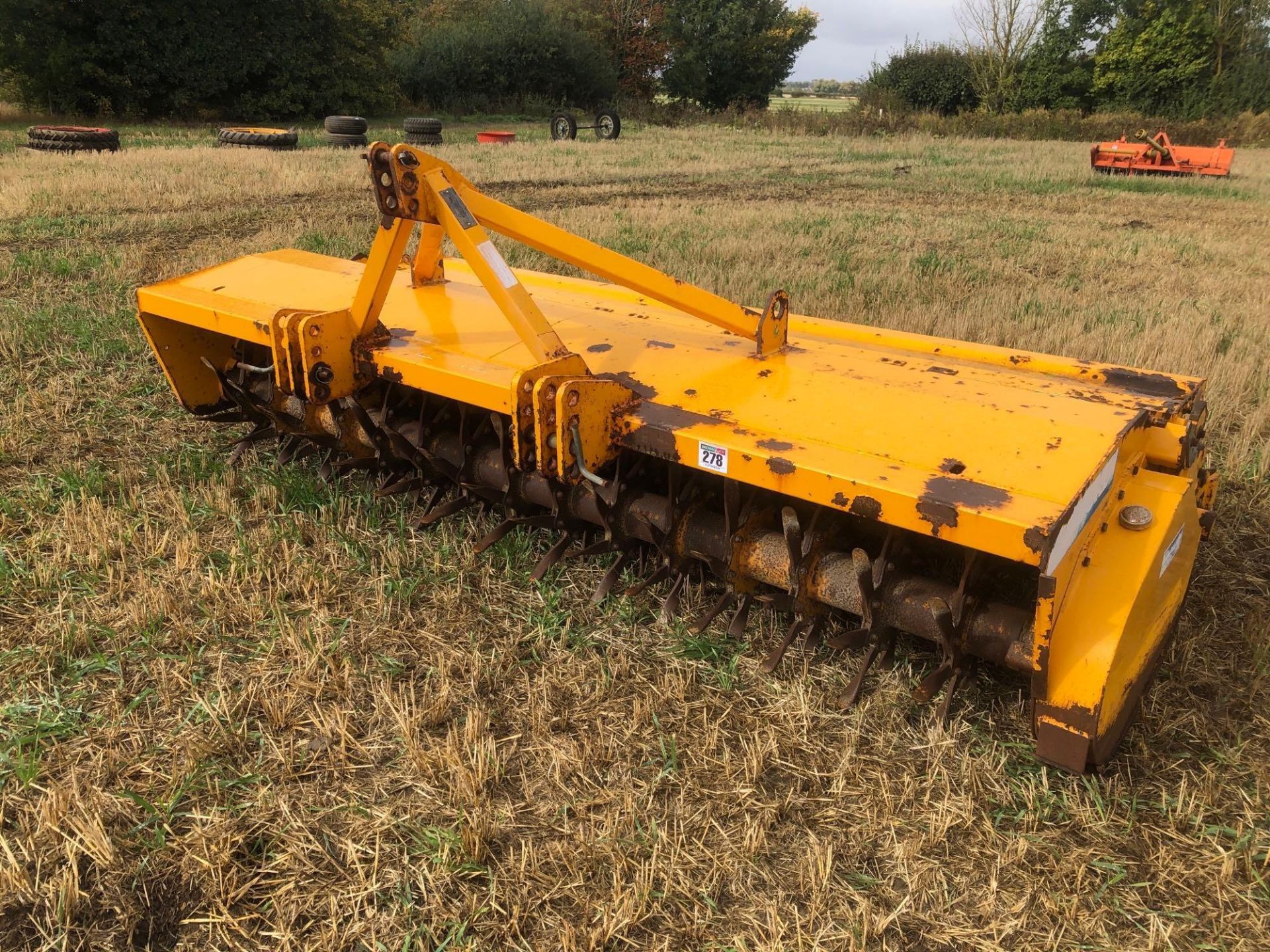 Bomford DD3000 3m Dyna-drive cultivator, linkage mounted. Serial No: 2573B