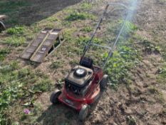 Rover Powerstart pedestrian lawn mower