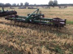 Cousins 4m front mounted springtine with spiral roller