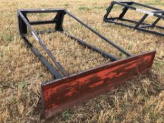 1995 Cherry Products CP34 grain pusher with 7' blade and Euro 8 attachments. Serial No: 6704