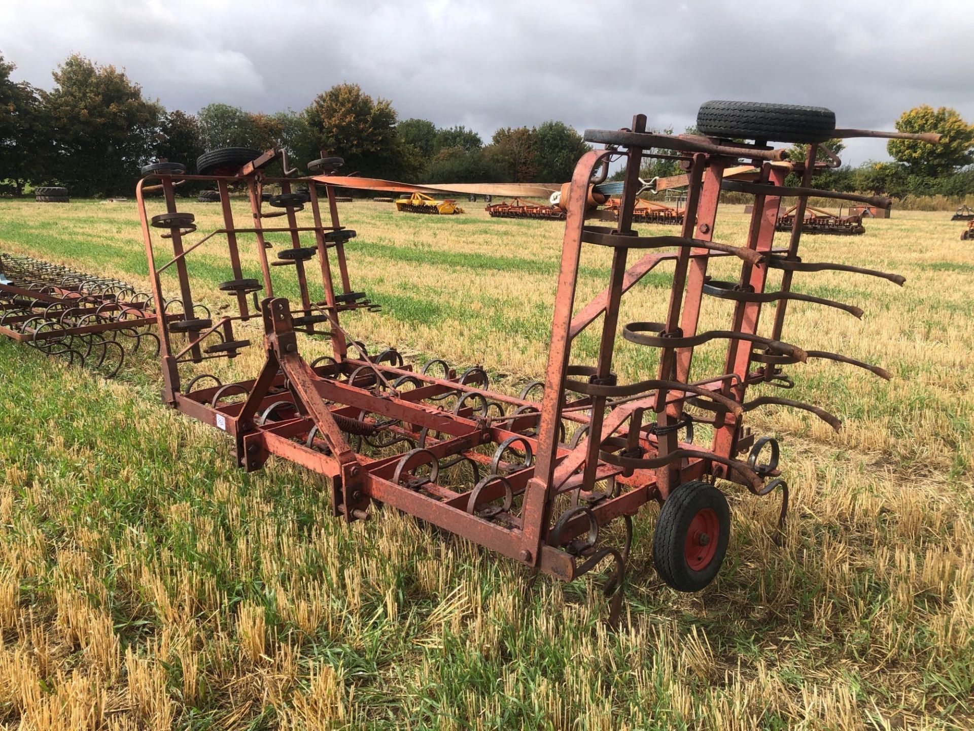 Kongskilde Triple K 16'6" springtine cultivator, manual folding - Image 2 of 3