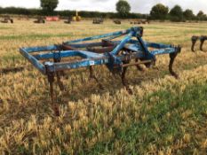 Ransomes Terratine 3m fixed tine cultivator, linkage mounted