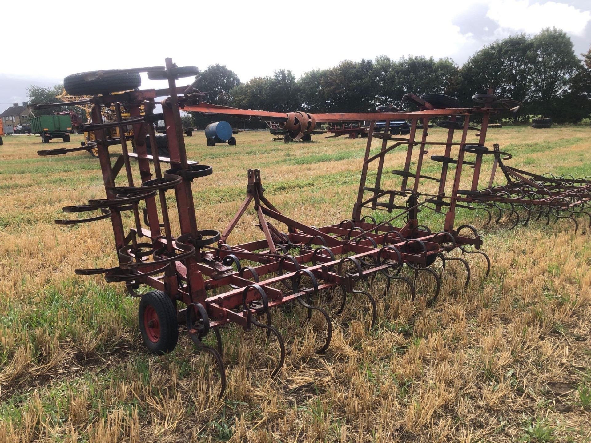 Kongskilde Triple K 16'6" springtine cultivator, manual folding - Image 3 of 3