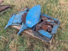 Quantity Ransomes mouldboards and spares