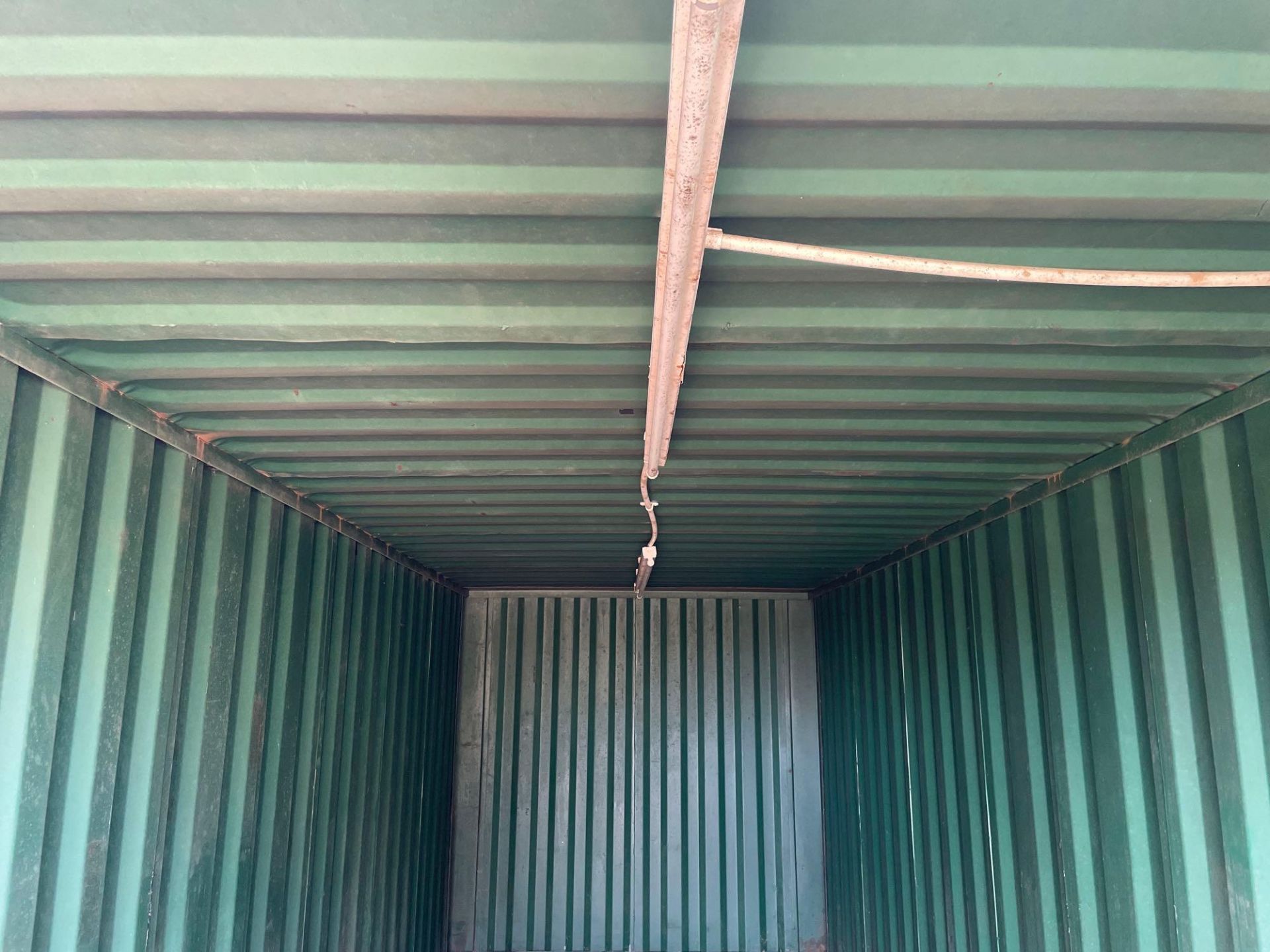 Storage container 20' with wooden floor. Sold in Situ - Buyer to remove - Image 3 of 3