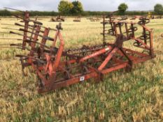 Kongskilde Triple K 14' manual folding springtine cultivator