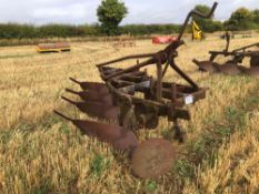 Ransomes 4f conventional plough