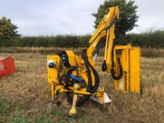 2001 Bomford B49 hedgecutter with electric control and Bomford TrimKing 1.3m flail head. Serial No: