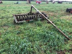 7' plough press with spring tines