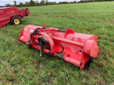 2007 Spaldings MX2800 flail topper with hydraulic side shift, PTO driven. Serial No: 706013