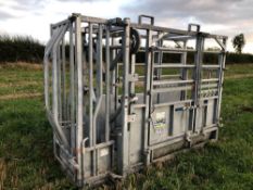 IAE Chieftain cattle crush, full access with head scoop