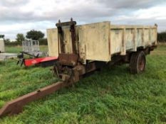 Lorry trailer, non-tipper