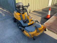 2012 Stiga Villa 14 HST hydrostatic lawn mower with Combi 95 cutting deck, petrol. Serial No: 210030