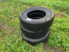 3No Bridgestone Dueler 245/70R16 tyres