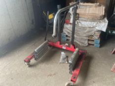 The Wheelcarter tyre changing trolley