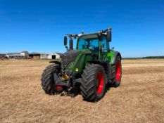 2017 Fendt 724 Profi Plus 4wd 50kph tractor with front linkage and PTO, 4 electric spools, air brake