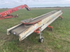 Swift Lift SL-E Interstore piggy back 15m conveyor, 3ph. Serial No: 2079ID