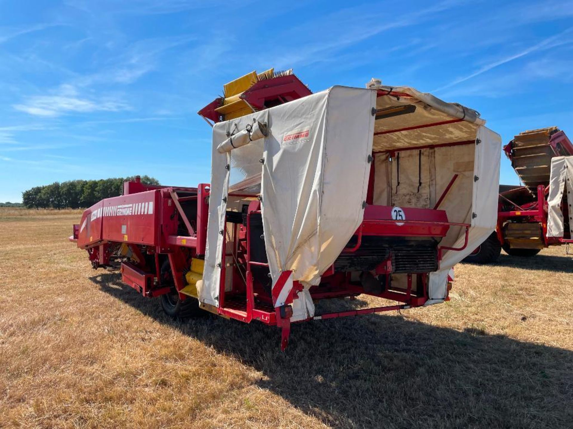 2008 Grimme GT170M twin row potato harvester with 4 man picking table, single MultiSep, Martin Lishm - Image 16 of 27