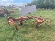 Kuhn GRS25N twin rota haybob. NO VAT