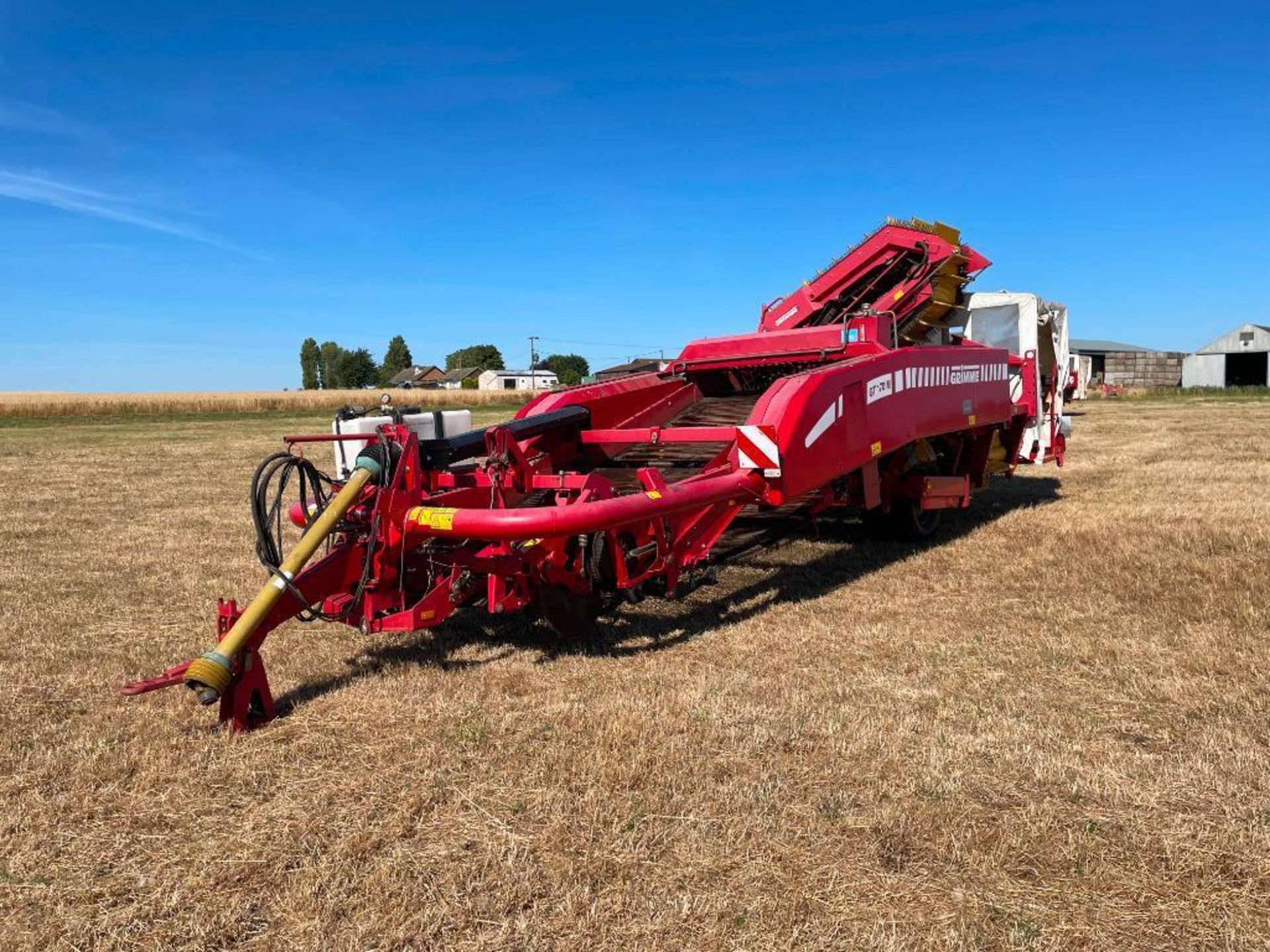 2008 Grimme GT170M twin row potato harvester with 4 man picking table, single MultiSep, Martin Lishm - Image 5 of 27