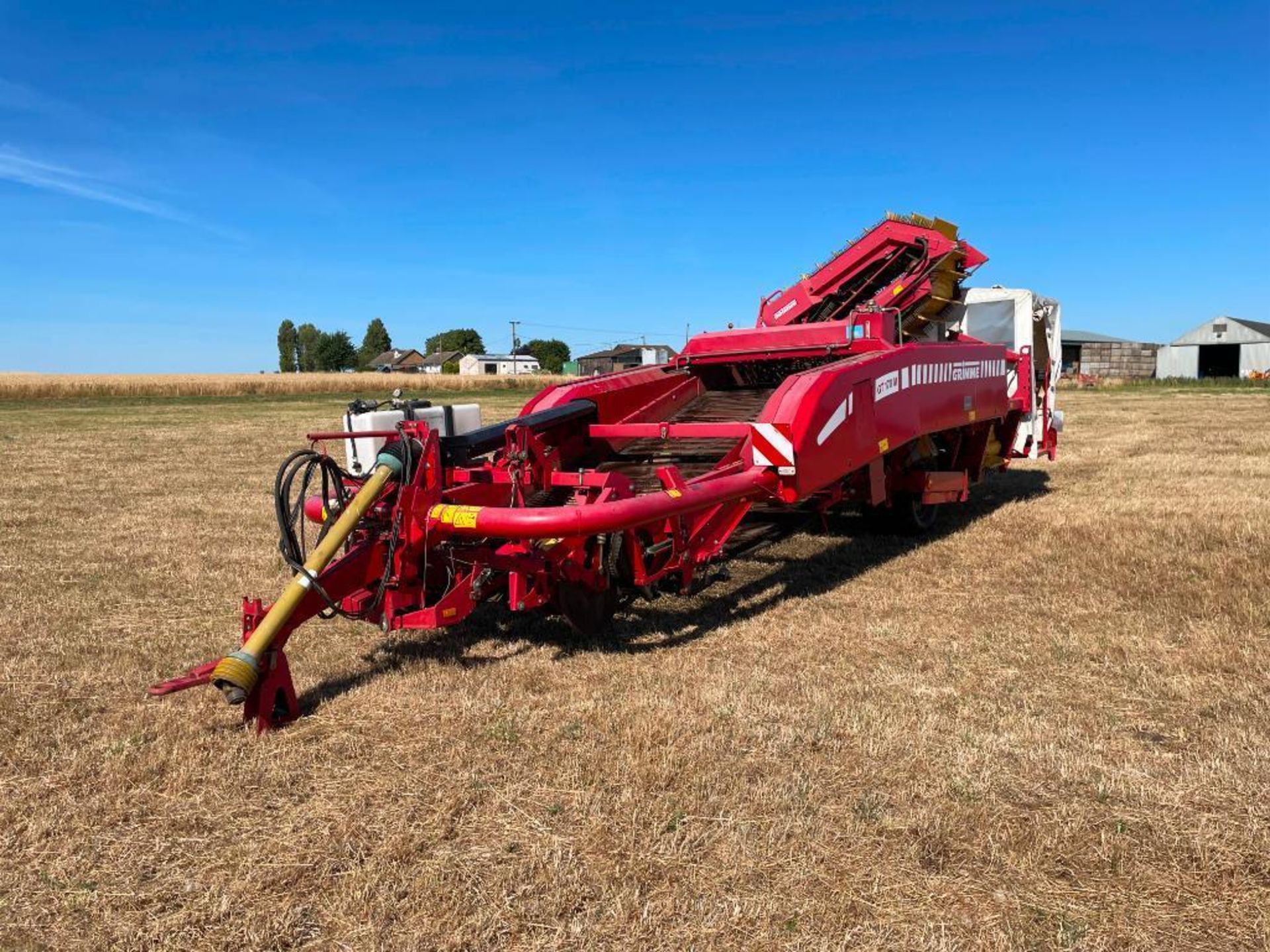 2008 Grimme GT170M twin row potato harvester with 4 man picking table, single MultiSep, Martin Lishm - Image 8 of 27