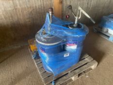 Quantity oils, petrol cans and toolboxes
