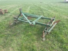 Cousins Interrow unit single bed ridger weeder. Pins in office