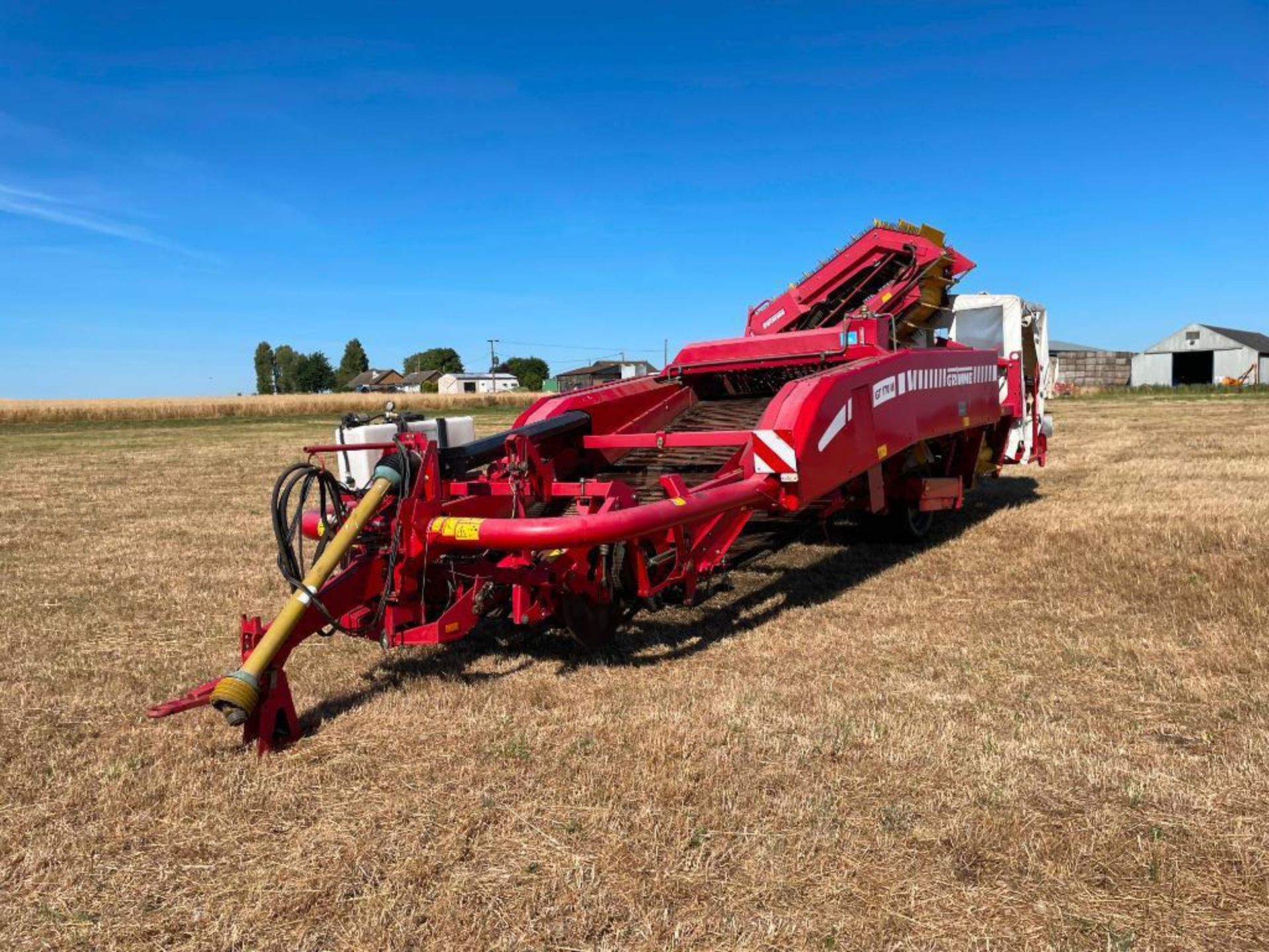 2008 Grimme GT170M twin row potato harvester with 4 man picking table, single MultiSep, Martin Lishm - Image 4 of 27