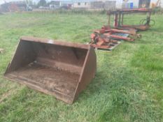 Farmhand front loader and bucket. NO VAT