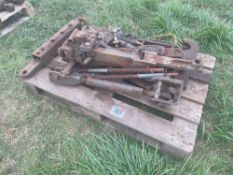 Quantity Massey Ferguson drawbar spares. NO VAT